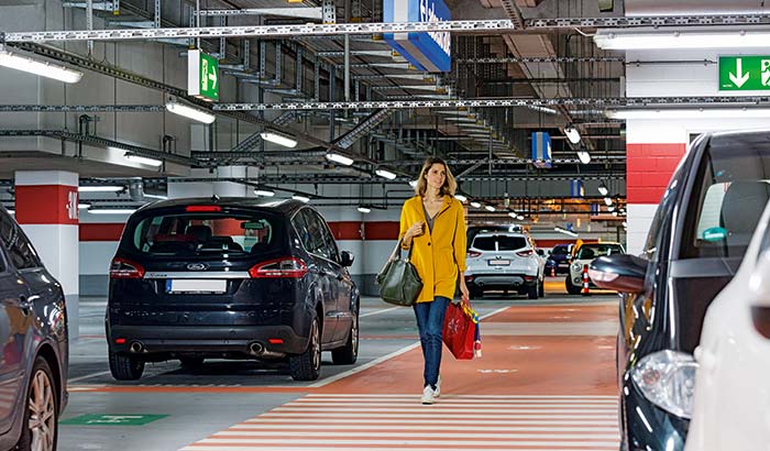 APCOA parking garage in Munich